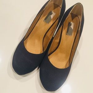Urban Outfitters Navy Heels